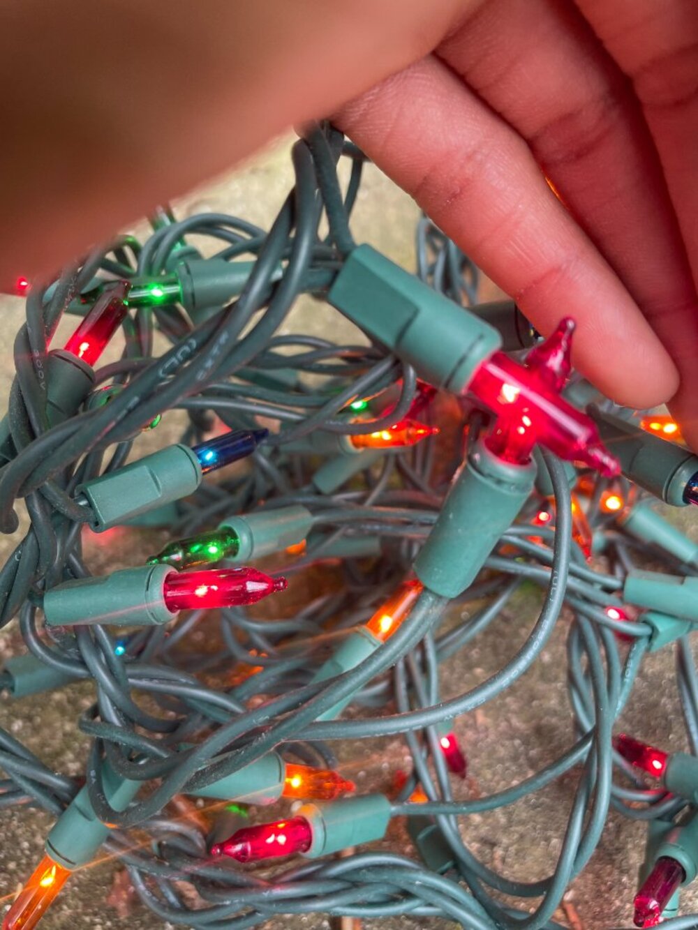 20ft Multi-Colored Christmas Lights